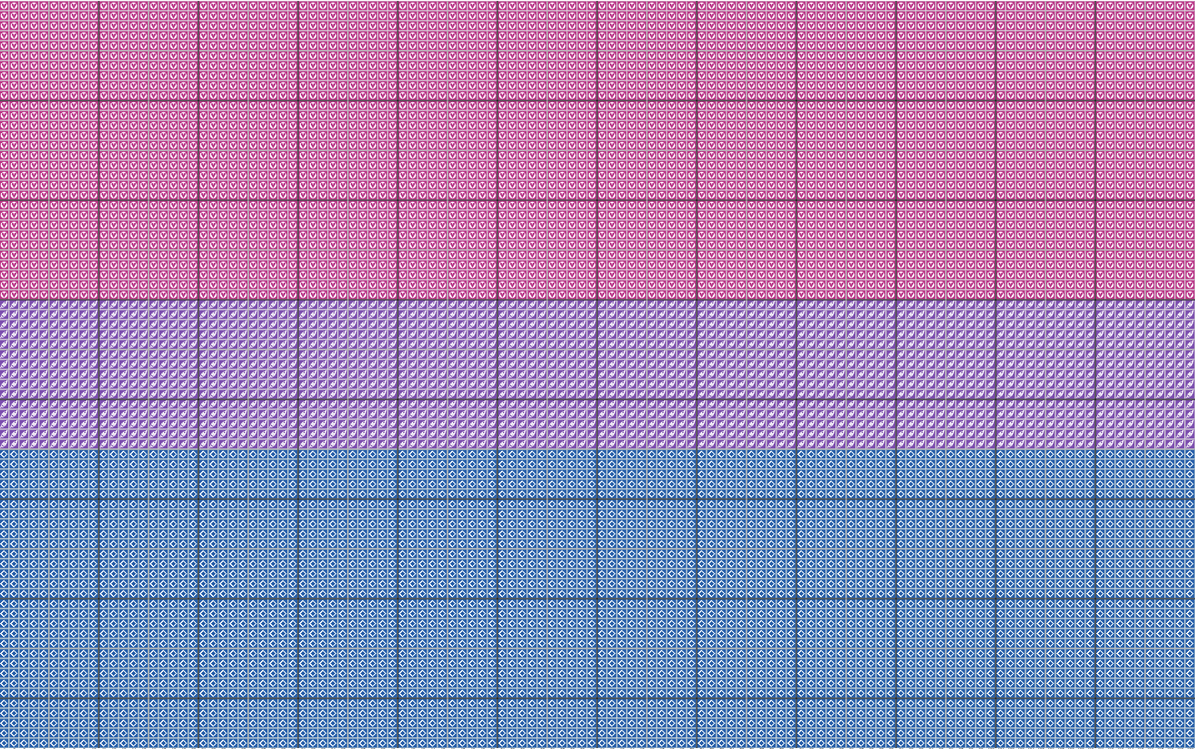 Bi Pride Flag PDF Bundle