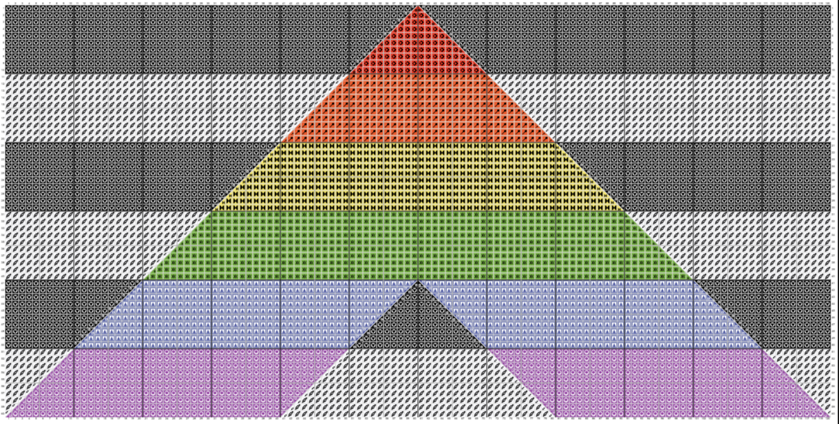Straight Ally Pride Flag