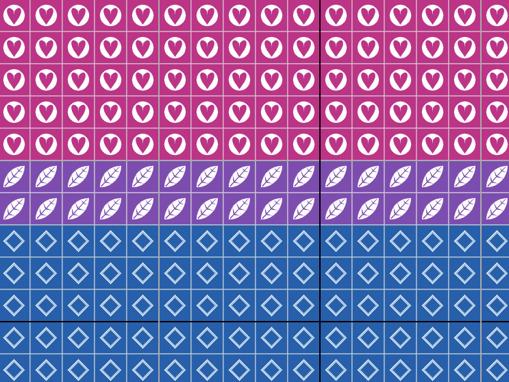 Bi Pride Flag PDF Bundle