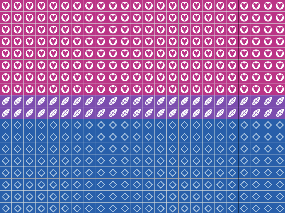 Bi Pride Flag PDF Bundle