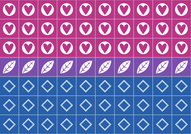Bi Pride Flag PDF Bundle