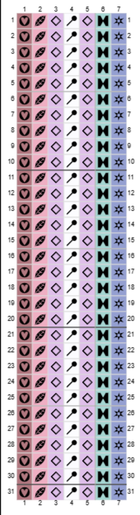 Bigender Pride Flag PDF Bundle