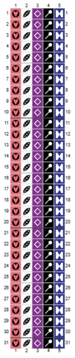 Genderfluid Pride Flag PDF Bundle