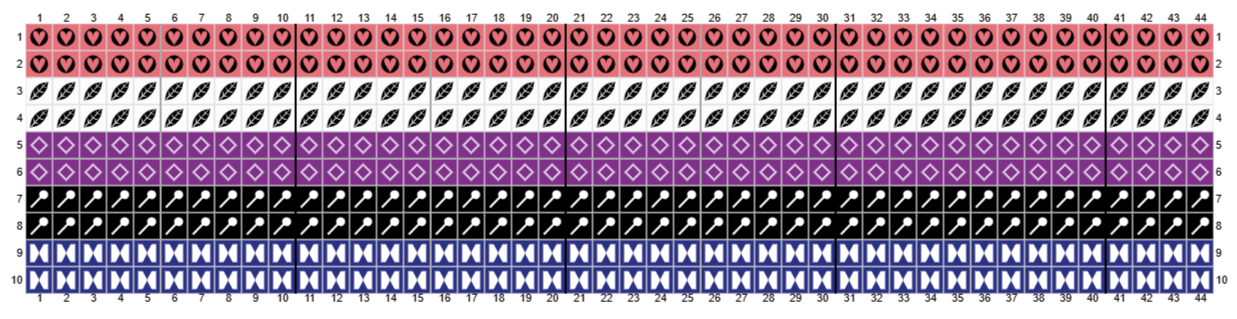 Genderfluid Pride Flag PDF Bundle