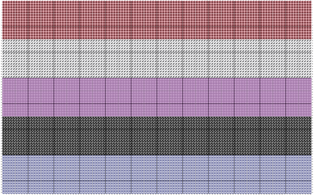 Genderfluid Pride Flag PDF Bundle