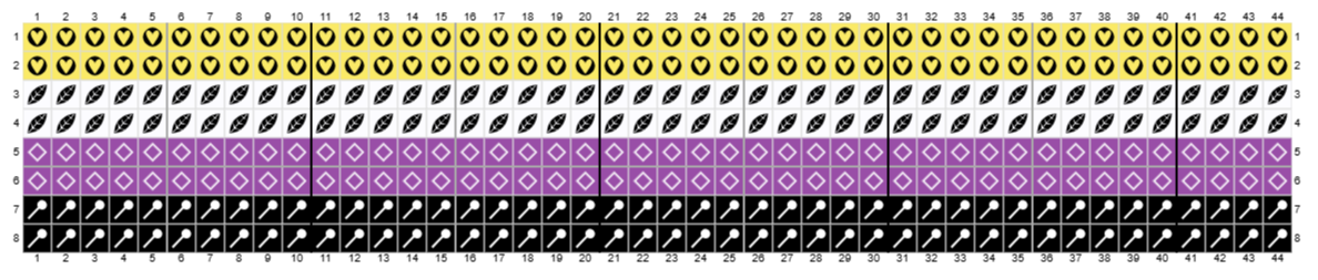 Non-Binary Pride Flag PDF Bundle