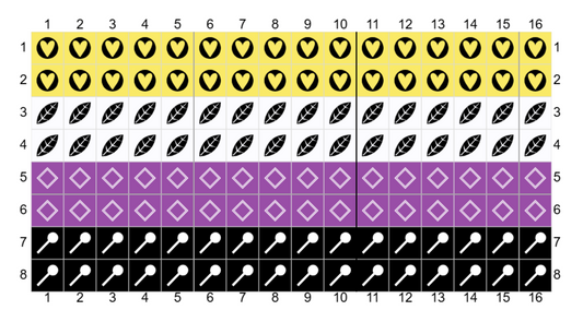 Non-Binary Pride Flag PDF Bundle