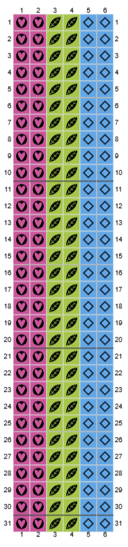 Polysexual Pride Flag PDF Bundle