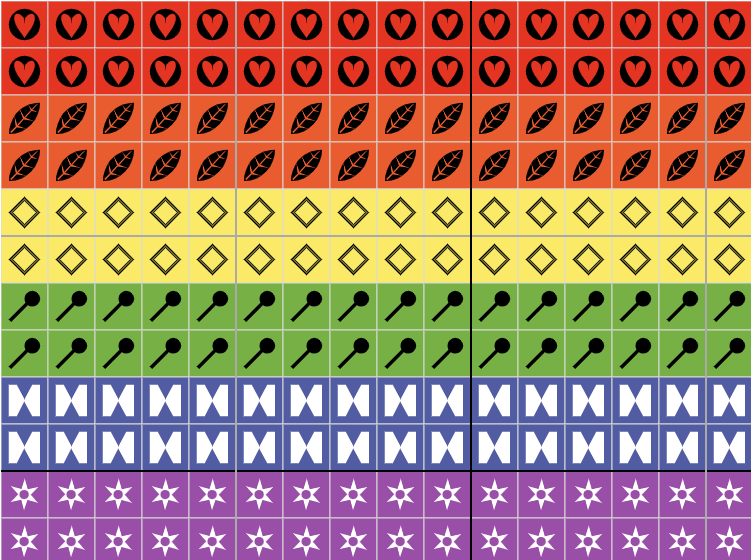 Rainbow Pride Flag   PDF Bundle