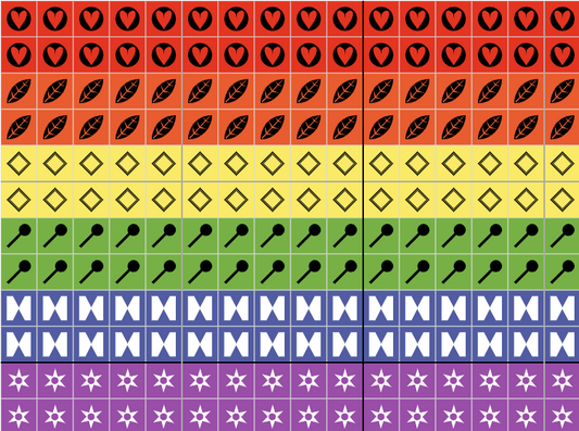 Rainbow Pride Flag   PDF Bundle