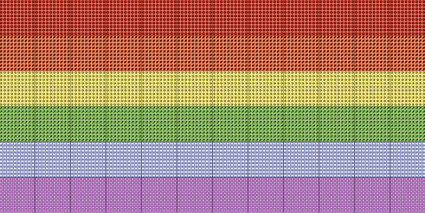 Rainbow Pride Flag   PDF Bundle