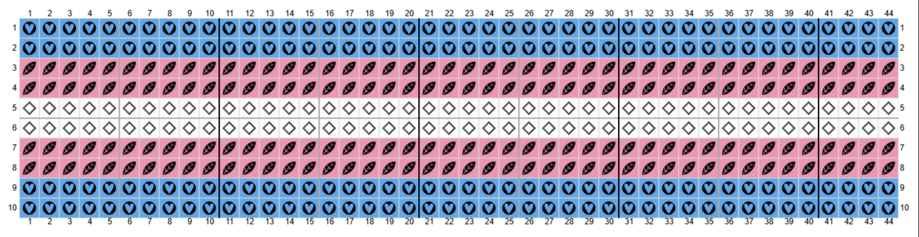 Trans Pride Flag PDF Bundle